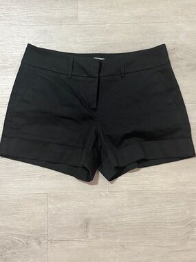 New York & Company Black Cuffed Tailored Women's Shorts